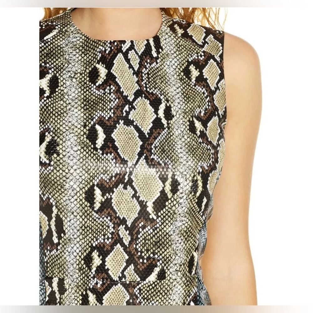 French Connection — Color, Multicolor Snakeskin — Size 8 — Like New, Worn Once - Picture 4 of 7